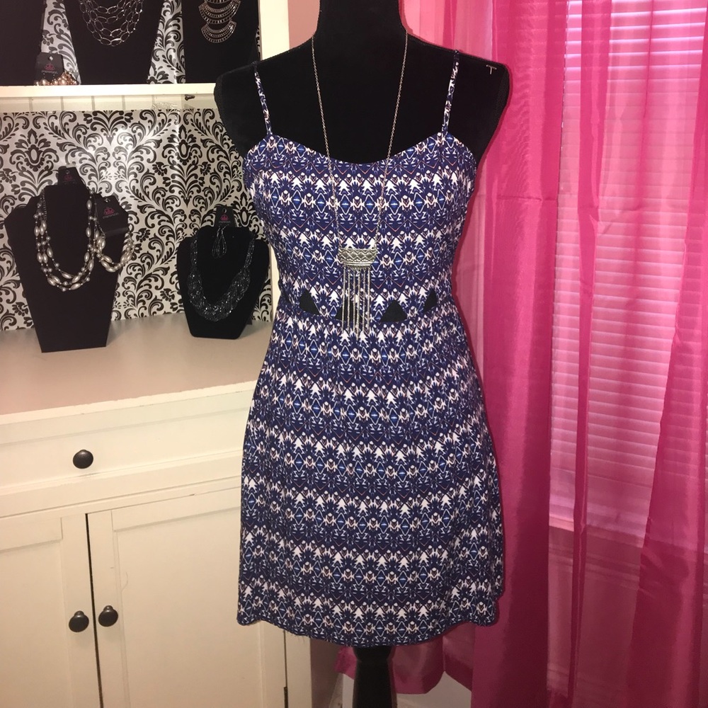 BLUE DRESS